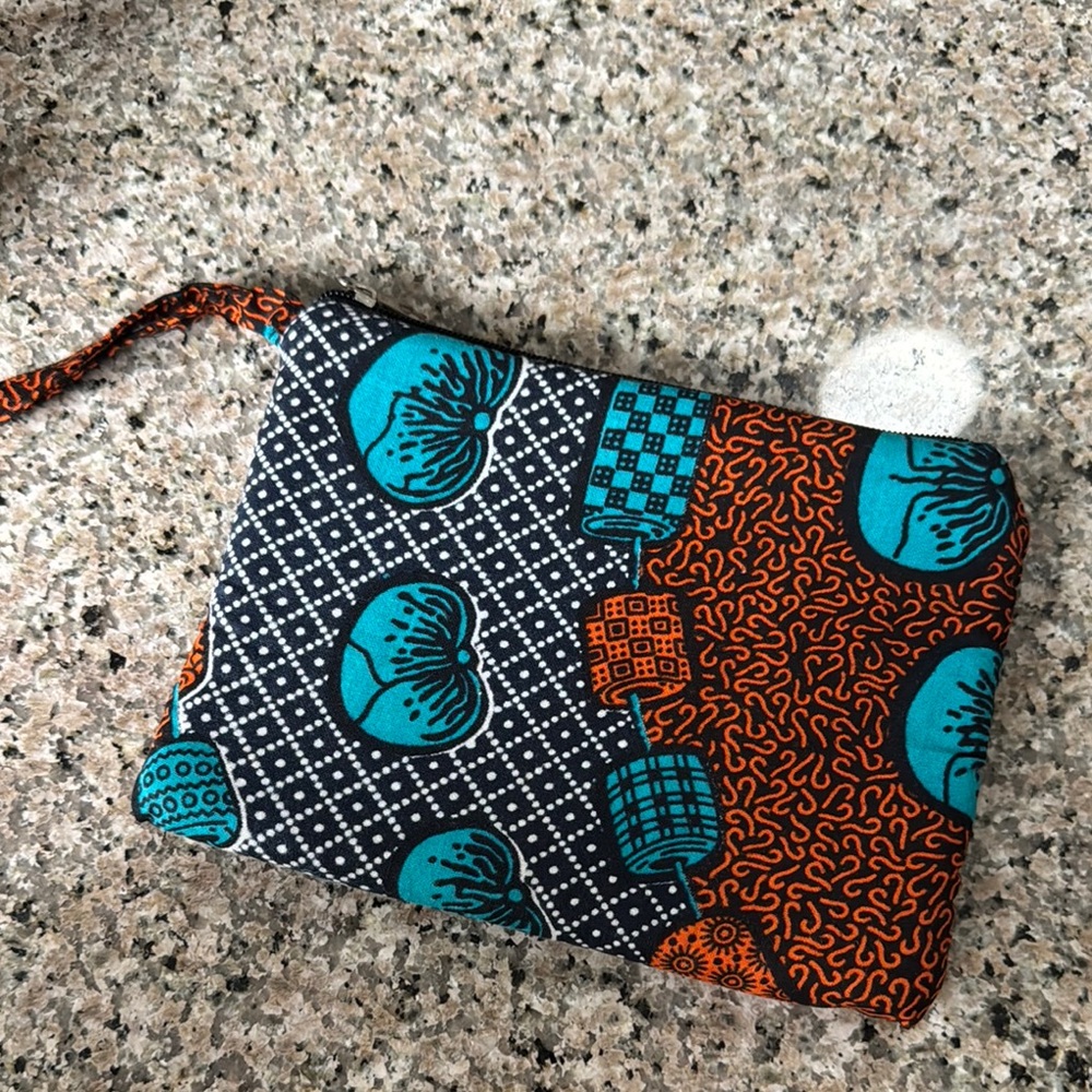 Colorful Patterned Clutch